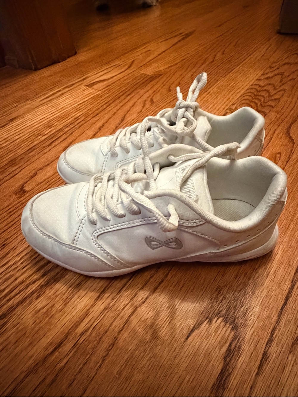 NFINITY White Kids Sneakers with Lace-Up